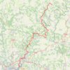 Itinéraire Lanester - Guern, distance, dénivelé, altitude, carte, profil, trace GPS