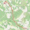 Itinéraire Grande Traversée des PréAlpes : Saint-Nazaire-le-Désert - La Motte-Chalancon, distance, dénivelé, altitude, carte, profil, trace GPS