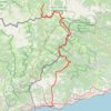 Itinéraire Limone - Ventimiglia, distance, dénivelé, altitude, carte, profil, trace GPS