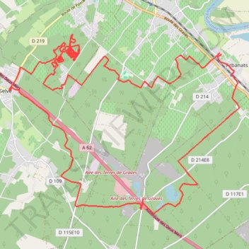 Itinéraire Le serpentin - 41138 - UtagawaVTT.com, distance, dénivelé, altitude, carte, profil, trace GPS