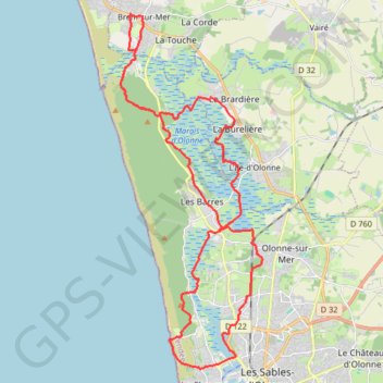 Itinéraire trace1, distance, dénivelé, altitude, carte, profil, trace GPS