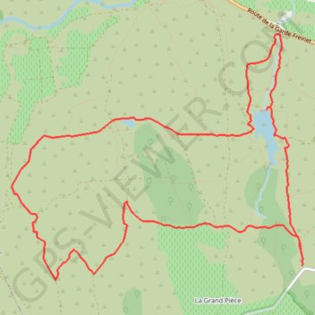 Itinéraire Plaine des Mayons - Lac des Escarcets, distance, dénivelé, altitude, carte, profil, trace GPS