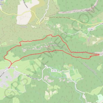 Itinéraire Tour du Pic Saint Loup, distance, dénivelé, altitude, carte, profil, trace GPS