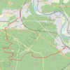 Itinéraire De Fontainebleau - Avon à Veneux-les-Sablons, distance, dénivelé, altitude, carte, profil, trace GPS