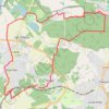 Itinéraire Viarmes - rando de l'eau des moines, la Theve et l'Ysieux, distance, dénivelé, altitude, carte, profil, trace GPS