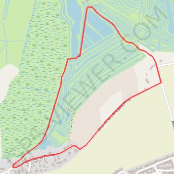 Itinéraire Le circuit des marais de Jard - Jard-sur-Mer, distance, dénivelé, altitude, carte, profil, trace GPS