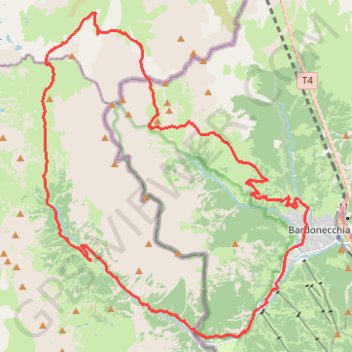 Itinéraire Tour des Rois Mages, distance, dénivelé, altitude, carte, profil, trace GPS