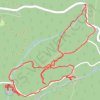 Itinéraire 2018-12-24 12:42 cascade du devez et fosse a loup, distance, dénivelé, altitude, carte, profil, trace GPS