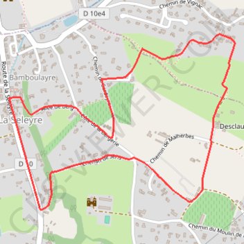 Itinéraire Boucle locale Carignan-de-Bordeaux / Latresne, distance, dénivelé, altitude, carte, profil, trace GPS