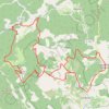 Itinéraire Cougoir, la Lionne, Saint Pons, les Moullières (Drôme), distance, dénivelé, altitude, carte, profil, trace GPS