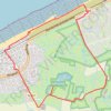 Itinéraire Kleiputten Wenduine, distance, dénivelé, altitude, carte, profil, trace GPS