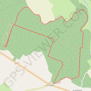 Itinéraire Sentier Abigand Nogent, distance, dénivelé, altitude, carte, profil, trace GPS