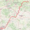 Itinéraire Ordizan - Madrid, distance, dénivelé, altitude, carte, profil, trace GPS