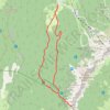 Itinéraire Pas d'Ernadant, distance, dénivelé, altitude, carte, profil, trace GPS