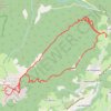 Itinéraire Arête de Bérard et dalles du Charmant Som, distance, dénivelé, altitude, carte, profil, trace GPS