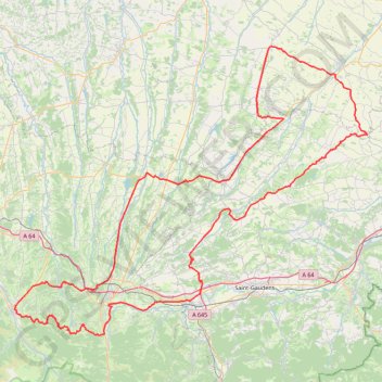 Itinéraire Trace Balade dans les Baronnies des Pyrénées !, distance, dénivelé, altitude, carte, profil, trace GPS