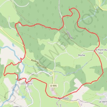 Itinéraire Rocher Saint-Vincent et Roc des Gabelous, distance, dénivelé, altitude, carte, profil, trace GPS