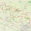 Itinéraire Chti Bike Tour 2018 80 kms, distance, dénivelé, altitude, carte, profil, trace GPS