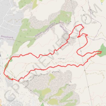 Itinéraire Jas de Tuny, distance, dénivelé, altitude, carte, profil, trace GPS