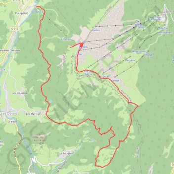 Itinéraire ONmove 500 HRM - 24/07/2021, distance, dénivelé, altitude, carte, profil, trace GPS