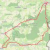 Itinéraire Moulins et kiosques en fagne de Solre - Coulsore, distance, dénivelé, altitude, carte, profil, trace GPS