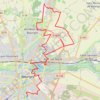 Itinéraire Tour de Bourges - Marais - Bourges, distance, dénivelé, altitude, carte, profil, trace GPS