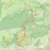 Itinéraire Pibeste, Boum et Pène de Souquète, distance, dénivelé, altitude, carte, profil, trace GPS