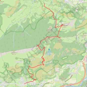 Itinéraire Pibeste, Boum et Pène de Souquète, distance, dénivelé, altitude, carte, profil, trace GPS