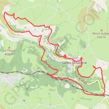 Itinéraire track, distance, dénivelé, altitude, carte, profil, trace GPS