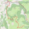 Itinéraire J1 VF départ, distance, dénivelé, altitude, carte, profil, trace GPS