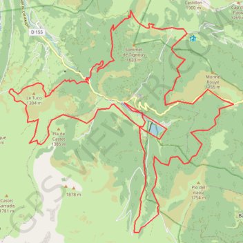 Itinéraire Payolle esclauzes beyrede aspin-13802614, distance, dénivelé, altitude, carte, profil, trace GPS