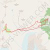 Itinéraire Pas de Chèvres, distance, dénivelé, altitude, carte, profil, trace GPS