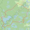 Itinéraire Les mille étangs depuis le pré Boichey, distance, dénivelé, altitude, carte, profil, trace GPS