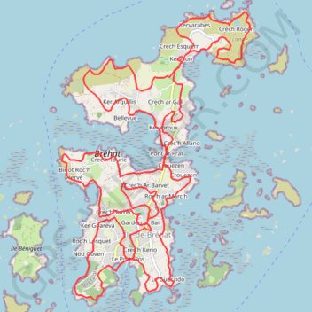 Itinéraire La Breizh'ilienne 2019, distance, dénivelé, altitude, carte, profil, trace GPS