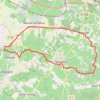 Itinéraire Autour de Segonzac - 33256 - UtagawaVTT.com, distance, dénivelé, altitude, carte, profil, trace GPS