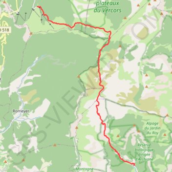 Itinéraire j01 VE2022, distance, dénivelé, altitude, carte, profil, trace GPS