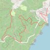 Itinéraire Petite randonnée Janas-Fabregas à la Seyne, distance, dénivelé, altitude, carte, profil, trace GPS