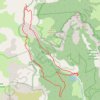 Itinéraire Vire du Pas de Sambardou en boucle depuis Archiane (Vercors), distance, dénivelé, altitude, carte, profil, trace GPS