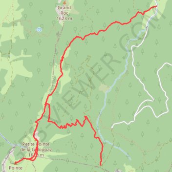 Itinéraire La Pointe de la Galoppaz depuis le Col du Lindar, distance, dénivelé, altitude, carte, profil, trace GPS
