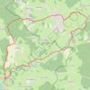 Itinéraire Jonzieux le long de la Semène, distance, dénivelé, altitude, carte, profil, trace GPS