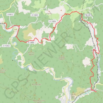 Itinéraire ITILAR034V528SXB, distance, dénivelé, altitude, carte, profil, trace GPS