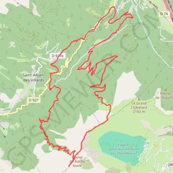 Itinéraire Le Grand Truc, distance, dénivelé, altitude, carte, profil, trace GPS