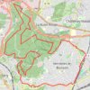 Itinéraire Sur les sentiers de découverte du Bois de Verrières, distance, dénivelé, altitude, carte, profil, trace GPS