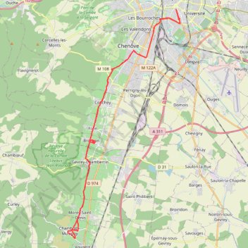 Itinéraire Marathon-des-Grands-Crus-2025-42,195km-20658204, distance, dénivelé, altitude, carte, profil, trace GPS