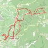 Itinéraire rando de la Caritoux-2511695, distance, dénivelé, altitude, carte, profil, trace GPS