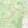 Itinéraire Les 26 calvaires de Coublanc, distance, dénivelé, altitude, carte, profil, trace GPS