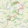 Itinéraire De Rieumes à Pouy-de-Touges par le GR86, distance, dénivelé, altitude, carte, profil, trace GPS