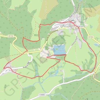 Itinéraire Les glaciéres de Pradelles, distance, dénivelé, altitude, carte, profil, trace GPS
