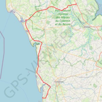 Itinéraire 3 Sainte-Mère Hauteville, distance, dénivelé, altitude, carte, profil, trace GPS