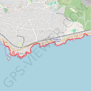 Itinéraire Saint Raphaël au Dramont, distance, dénivelé, altitude, carte, profil, trace GPS